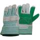 A, AB grade Double Palm Industrial / Garden working Cow Leather Gloves / Glove 11017-2