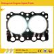 Shangchai machinery engine spare parts 6135.761G-02-032B Cylinder Head Gasket in black colour
