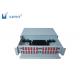 48 port 2U fiber optic patch panel RS48 rack mounted ODF used in 19inch cabinet