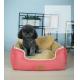 Suede 38*45*18cm Plush Pet Beds/safety pet bed/pet products