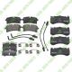 For Bentley Mulsanne Front & Rear Brake Pad + FREE SENSOR Kit OEM 3Y0698151B 3Y0698151C 3Y0698451 3Y0698451B