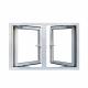 Garage Shed Aluminum Thermal Broken Double Glaze Casement Windows with Security Mesh