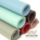 Morandi Color Carbon Faux Leather Microfiber Fabric Custom Pattern For Desk Mat