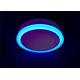 Round 190mm  Double Color Surface Panel Light 16W Isolated Driver for Bedroom