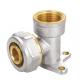 232 PSI Pressure Rating Brass Pipe Fittings with Threaded Connection Made of Brass