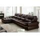 621#;  modern L shape genuine leather sofa set, home furniture,office furniture, living room furniture, Africa sofa;
