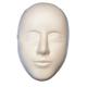 Yellow Silicone Tattoo Practice Skin Face Silica Head Size 22cm * 14cm