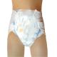 Blue ADL Ultra Thick Unisex Adult Diapers With 3D Leakguard