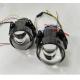 Optical Headlight LED Lamp Lens Stable Practical With Two Bulbs