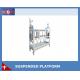 Aluminum Alloy Hanging Scaffold Platform With LDF30 Safety Lock