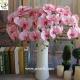 UVG Colorful artificial flower wholesale with plastic orchid for wedding table decoration