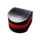 Single Twist Plastic Watch Box  Black Color Velvet With Stitching Environmentally Friendly