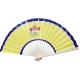 Elegant Foldable Hand Fans 21cm 23cm Customized Handheld Fan For Wedding