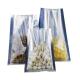 Snacks Vacuum Heat Seal Aluminum Foil Bag 200g 300g 500g With Clear Front
