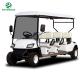 Latest design new energy electric golf cart 72V battery operated golf trolley with 6 seats