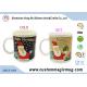 Magic 11oz Color Changing Mugs , Christmas Gift Personalized Mugs For Kids