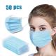 3 Ply Antibacterial Face Mask Non Woven Disposable Gas Mask For Health