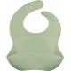 Adjustable Food Grade Silicone Baby Bib For Toddlers Feeding
