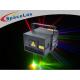 DJ Laser Light Projector , Club Laser Projector 3 Watt RGB 30 kpps With Galvo Set