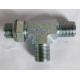 BSP Male 60° SEAT/O ring adustable stud end run tee