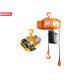 3t 5t 60hz Electric Single Phase Chain Hoist For Wharf ,  Lifting Height 12m