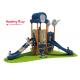 Handstand Dream Cloud Kids Outdoor Playset , Kids Playground Slide Customized Color