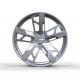 Brushed Gray 5x130 VW Wheels Aftermarket 21 Inch Porsche Rims