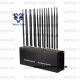 Full Bands Adjustable Cell Phone Signal Jammer 16 Antennas GPS WIFI 3G 4G 5G