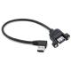 USB3.0 Extension Cable OEM PVC with Left And Right Elbow