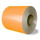 Orange GB Prepainted Galvanized Steel Sheet In Coil PVDF Aluzinc Coil