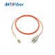 SM MM G.652D G.657A Fiber Optic Patch Cord Low Insertion Loss andreturn loss