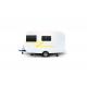 Retro Style Beautiful Fully Equipped Luxury Caravan Luxury Glamping Trailer Light Small Caravan Bbq