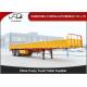 50 Tons Capacity 40ft Flatbed Semi Trailer With Detachable Side Wall