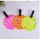 Daily Use Beautiful PVC Luggage Tag Custom For Bags Cases PVLT-008