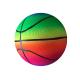 45cm Rainbow Design Toddler Sports Ball waterproof Odorless Ecofriendly