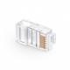 Gold-plated Ethernet FTP UTP RJ45 Plug 8 Pin Shielded Connector Networking Revolution