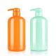 Opaque Color 600ML 20 OZ Plastic Shampoo Pump Bottles Empty