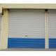 Commercial Security Steel Roll Up Doors 230V Fast opening PLC system