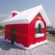 Inflatalbe christmas products, inflatable santa house ten, inflatable christmas house tent