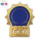 Star Personalized Pin Badges , Custom Enamel Badges Printing Metal Lapel Pin Zinc Alloy