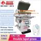 LED PLC Commercial Laundry Press Double Lapel Suit Ironing Press Machine 1.5kw