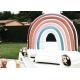 Mini Wedding Rainbow Jumping Inflatable Bouncer Colorful Inflatable Bouncy Castle