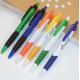 triangle shape pen for promotional with rubber grip