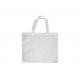 White Heat Transfer Printing Nonwoven Tote Sustainable Shopping Bags