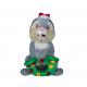 Customized Bunny Plush Toy , 30CM Height Christmas Cute Rabbit Plush