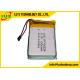 CP702236 Ultra Thin Battery 1300mah Flexible Limno2 Battery 3.0V for IOT Solution