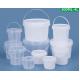 lightweight White Plastic Toy Buckets With Lid For Toy Organization Solutions