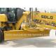 Mechanical Road Construction Equipment SDLG Motor Grader Front Blade With FOPS / ROPS Cab