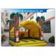 Jungle Inflatable Children Bouncers Pvc Inflatable Jungle Combo Castle Bouncer