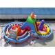 Giant blow up Cowbell Inflatable fun park with obstacle course racing lanes for inflatable theme park